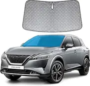 OTTO Shades 6 Layers Thick WindScreen Sunshade for Nissan Qashqai J12 2023-2025 Premium UV Protection Foldable Windshield Sun Visor Heat Shield Cover Keeps Car Cool