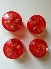 4 Light Up YoYo Go Clutch Mechanism Toy Speed Ball Assorted Flashing LED Glow