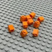 LEGO Brick - Orange - 1 x 1 - QTY x10