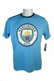 Manchester City F.C. Official Adult Soccer Jersey Custom Name and Number -J007 S