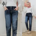 JARISHA FERRAN JEANS ORIGINAL JEANS HQ 厚寬鬆牛仔褲女式牛仔褲