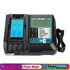 DC18RF Charger for Makita Lithium-on Battery 14.4V 18V BL1830 BL1430 BL1860B