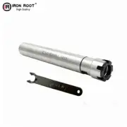 1P C10-ER8M-100L Collet Chuck Holder CNC Extension Rod Straight Shank+1P Wrench