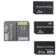 Memory Stick Pro Duo Adapter Card Accessory For PSP 2000 3000 Cybershot Camera