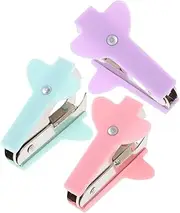 NAMOARLY Versatile Office Stapler Remover Portable Mini Staple Puller Tool 3 Colorful Macaron Design