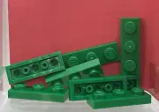 LEGO Parts Lot x ( 8 ) Ct ~ 1 x 3 GREEN PLATE ~ No# 3623 ~ Factory Fresh