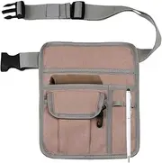 [Generic] Portable Waiter Pouch, Waiter Tool Pouch, Server Waist Pouch, Waiter Storage Bag, Serving Waist Apron, Apron Bag with Sturdy and Lightweight Design for Men and Women