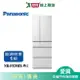 Panasonic國際520L無邊框鏡面/玻璃6門電冰箱NR-F529HX-W1_含配送+安裝【愛買】