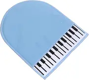 ERINGOGO 1Pc Piano Cleaning Cloth Instrument Wipe with Keyboard Pattern Durable Lint Material for Maintenance for Piano Care and Dust Prevention