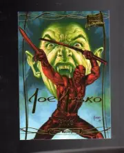 2016 Marvel Masterpieces #36 Joe Jusko GOLD signature card