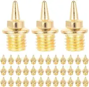 [BESPORTBLE] Running Spikes for Track Shoes 48pcs Metal Track Spikes Set Aluminum Alloy Spike Wrench