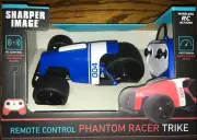 Sharper Image Remote Control RC Car BLUE Phantom Racer Trike New In Box!