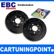EBC Brake Discs Front Black Dash for Audi A1 8X1,8XF USR818 (for: Audi)