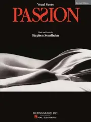 Passion The Musical Vocal Score Revised Sheet Music Stephen Sondheim Book