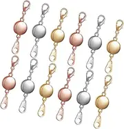 COHEALI 1set Magnetic Jewelry Clasp Delicate Bracelet Connectors Color for Necklaces and Bracelets Easy to Use Fashionable Magnetic Buckles