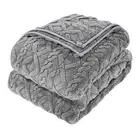 Weighted Blanket 9kg 1524 x 2032mm Queen Size Sherpa Fleece Heavy Blanket