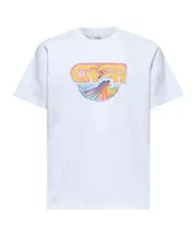 Casablanca Logo Printed Crewneck T-Shirt XL,XXL,M BIANCO