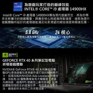 【MSI 微星】16吋i9 RTX4060電競筆電(Vector16 HX/i9-14900HX/32G/1TB SSD/W11/A14VFG-250TW)