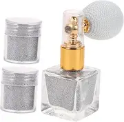 HONITANO 1set Glitter Powder Spray for Body Hair and Face Shimmer Easy Application for Parties Birthdays and Festivals Makeup