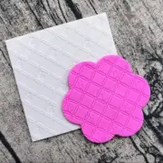 Barbie Doll Embosser Impression Fondant Silicone Mold Mat