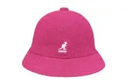 Kangol Bermuda Casual Bucket Hat Terry Towelling Cap Summer Camp - Electric Pink - S