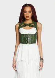 [Widow] Tea Leaf Party Underbust Corset