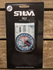 New Improved Authorized Silva Sweden Scouting Field Baseplate Compass 37505 MS