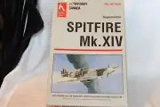 1/48 Scale Hobby Craft, Spitfire XIV Airplane Model Kit, #HC1585 open box