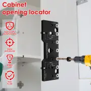 Shelf Pin Jig 1/4 Inch Aluminum Alloy Shelf Pin Drilling Guide Precise Stjlb