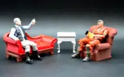 3.75 SCALE FURNITURE SET STAR WARS GI JOE MECH FIGURE DIORAMA PROP SOFA CHAIR