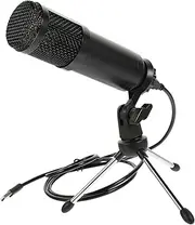 1 Set Low Noise USB Condenser Microphone Kit with Tripod for Conference Streaming Recording High Sound Quality Easy Installation