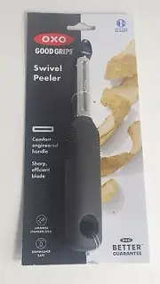 New OXO Good Grips Swivel Peeler Comfort Engineered Handle