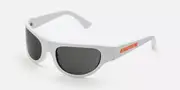 Retrosuperfuture REED MJ3 Men's Sunglasses White Size 58