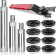 Angle Grinder Extension Shaft Connecting Rod, 12PCS Angle Grinder Attachments wi