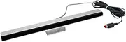 ELASO New Wired Infrared Motion Sensor Bar with Stand Compatible with Nintendo Wii Wii U Console