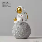 Creative Children's Room Spaceman Moon Sculpture Astronaut Resin Statues K