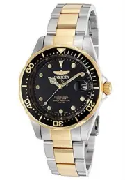 Invicta Men's 17049 Pro Diver Analog Display Japanese Quartz Two Tone Watch