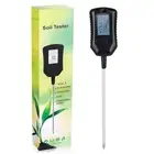 Professional Grade Soil Moisture Meter pH Thermometer Sunlight Intensity