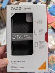 Black iPhone 14 Case Zagg Copenhagen