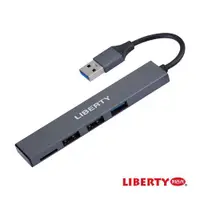 在飛比找ETMall東森購物網優惠-利百代LIBERTY LY-301A複合式USB 3.0集線