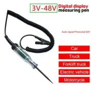 Auto Truck Voltage Circuit Tester DC 3V to 48V Digital Display Long Probe Pen