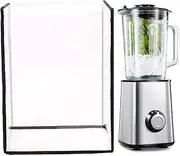 JDFHFGB Blender Dust Cover,Transparent Stand Mixer /Coffee Maker Appliance Protector Cover ,Waterproof Stain-Resistant Kitchen Appliance Storage Bag for Accessories, 13.4(L) x 9.5(W) x 18.5(H) inch