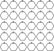 uxcell 50pcs Open Bezels, Resin Bezels Pendants Mold Open Back Bezels Geometric Pressed Charm Bulk Alloy Hollow Frame for Resin Jewelry Making Earrings Necklace, Hexagon, Black