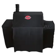 Char-Griller DELUXE BBQ COVER 1060-1540mm Extendable Gusset, Weather Resistant