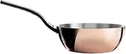 [DE BUYER] Prima Matera Conical Copper Stainless Steel Saute-Pan 9.5-Inch