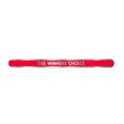 Mongoose - Winners choice RED - seat clamp decal - old school bmx