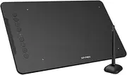 XP-PEN Deco 01 V3 Graphics Tablet 10x6.25 Inch Drawing Pen Tablet 8192 Levels Pressure Battery-Free Pen with Tilt Function Android Supported and 8 Shortcut Keys (Black)