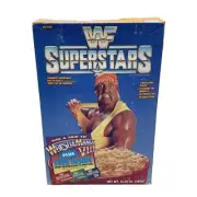 WWF Superstars Cereal Hulk Hogan SEALED Ralston 1991 Vintage WCW Wrestlemania!