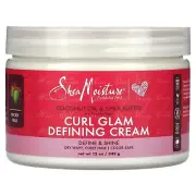 SHEA MOISTURE Curl Glam Defining Cream Coconut Oil & Shea Butter w/Prickly Pear