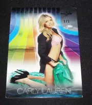 2017 Benchwarmer CARLY LAUREN Dreamgirls #20 Black Variant #1/1 PLAYBOY Playmate